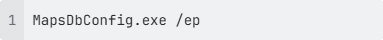 Encrypted password with a dialog prompt.